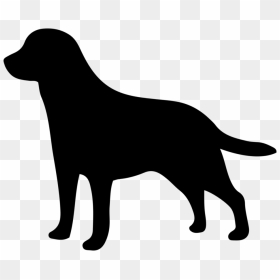 Labrador Retriever Golden Retriever Beagle Clip Art - Silhouette Of Labrador Retriever, HD Png Download - golden retriever png