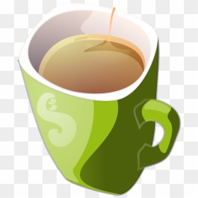 Green Mug Of Tea Clip Arts - Tea Clipart, HD Png Download - green tea png