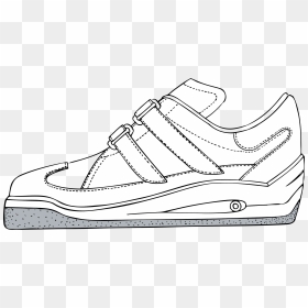 Sneaker Clipart Sport Shoe - Shoe Coloring Page, HD Png Download - sneaker png