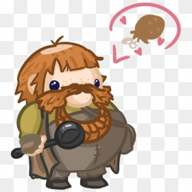 Hobbit Clipart Hobbit Hole - Hobbit Chibi, HD Png Download - dwarf png