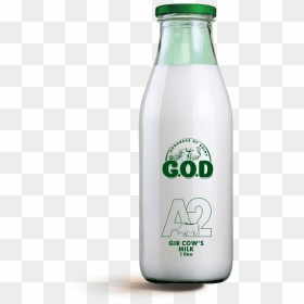 Transparent Milk Bottle Png - Glass Bottle, Png Download - milk jug png