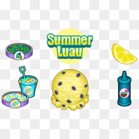 Summer Luau Ingredients - Summer Luau, HD Png Download - luau png