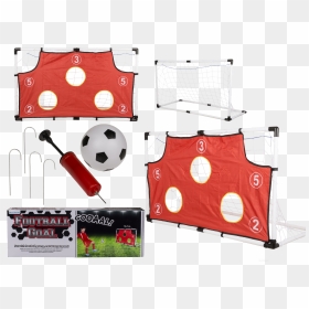 Soccer Ball, HD Png Download - soccer goal png