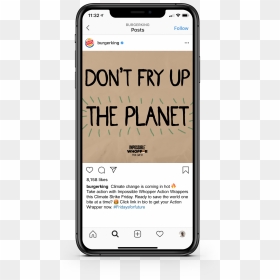 Smartphone, HD Png Download - burger king png