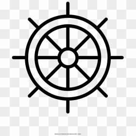 Ship Wheel Coloring Page - Bosch Startup Harbour Logo, HD Png Download - ship wheel png