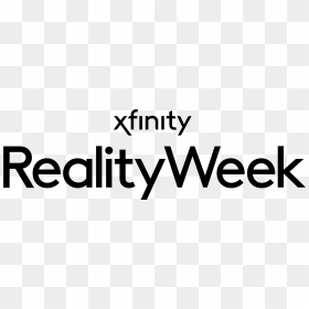 Reality Week Logo Black - Xfinity Reality Week, HD Png Download - black oval png