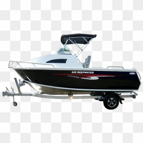 Oceanic"s New Range Of Boat And Trailer Packages Combine - Boat On Trailer Png, Transparent Png - row boat png
