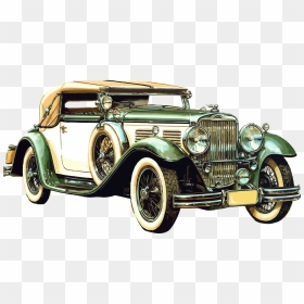 Old Luxury Car - Old Car Transparent Background, HD Png Download - classic cars png