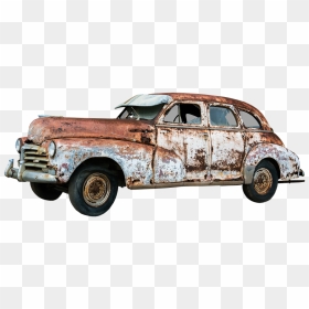 Old Rusty Car Png, Transparent Png - classic cars png