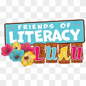 Literacy Luau Final - Literacy Luau, HD Png Download - luau png