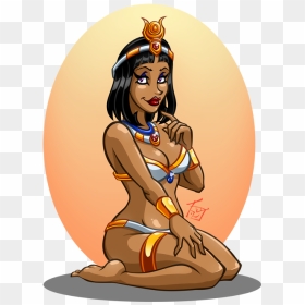 Sexy Cartoon Egypt Girl , Png Download - Sexy Cartoon Girl Png, Transparent Png - sexy girls png