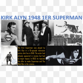 Superman - Atom Man Vs. Superman, 1948, HD Png Download - superman.png