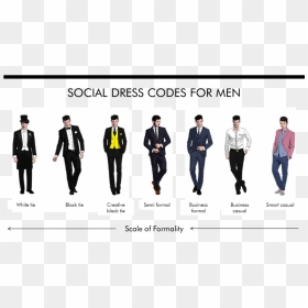 Dress Code - Formal Attire In Malaysia, HD Png Download - black tie png