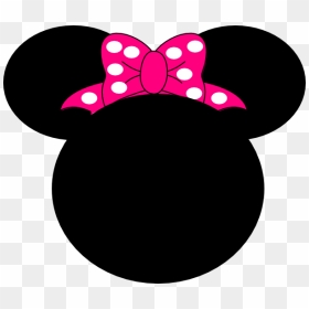 Mickey Mouse Head Silhouette Png - Head Of Minnie Mouse, Transparent Png - head silhouette png