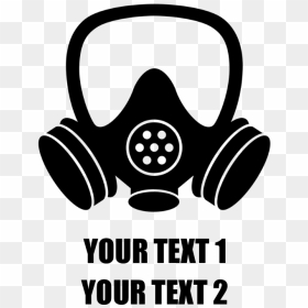 Personalized Breaking Bad Gas Mask 1 Flask - Transparent Background Face Gas Mask Clipart, HD Png Download - breaking bad png