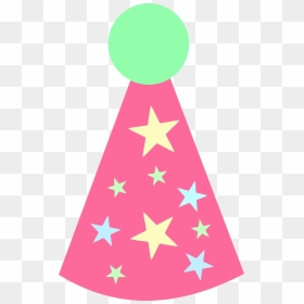 Birthday Hat Png Transparent Image - Party Hat Png Cartoon, Png Download - birthday hat transparent png