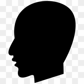 Man Head Silhouette - Boston Manufacturing Company, HD Png Download - head silhouette png