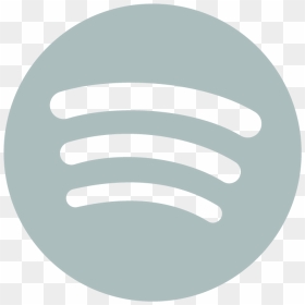 Steel Gray Spotify Icon Rgb White - Spotify Icon Blue Png, Transparent Png - ig icon png
