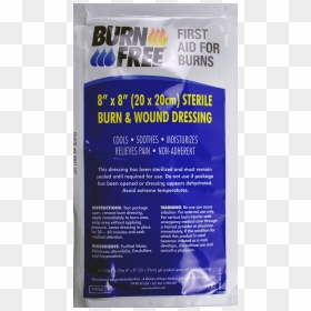 Burn Free Sterile Burn & Wound Dressing, HD Png Download - burned paper png