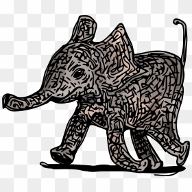 Pin By Erosner Illustrations On Beautiful Baby Elephant - Png, Transparent Png - baby elephant png