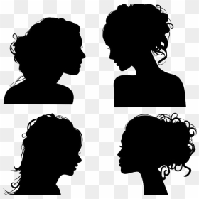 Royalty-free Face Woman Clip Art - Head Silhouette Woman Free, HD Png Download - head silhouette png