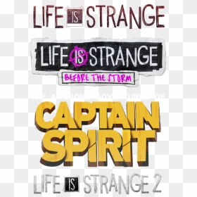Life Is Strange 2 Logos , Png Download - Poster, Transparent Png - life is strange logo png