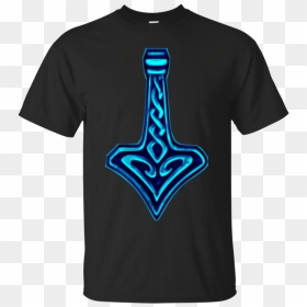Transparent Thor"s Hammer Png - T-shirt, Png Download - thor's hammer png