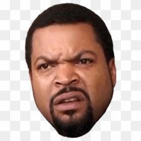 Ice Cube Face Png - Ice Cube Rapper Face, Transparent Png - face png transparent