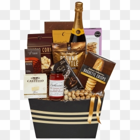 Savoir Fare With Champagne - Mishloach Manot, HD Png Download - champagne popping png
