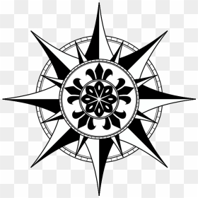 Cool Compass Rose Designs - Fantasy Compass Rose Png, Transparent Png - cool designs png