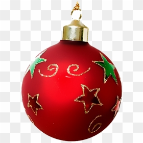 Transparent Christmas Ornaments Png - Christmas Tree Decoration Png, Png Download - red christmas ornament png