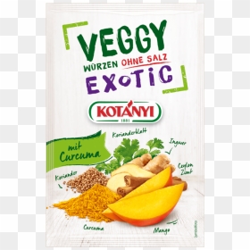 Kotányi Veggy Exotic Gewürzzubereitung Im Brief - Natural Foods, HD Png Download - cilantro png
