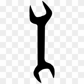 Ingiliz Anahtarı Siyah Png, Transparent Png - wrench clipart png