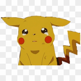 Pikachu Sad Png - Sad Pikachu Transparent Background, Png Download - cute pikachu png