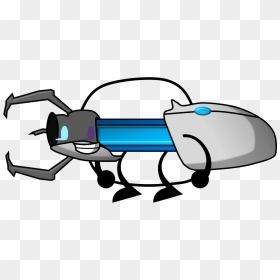 Portal Gun Cliparts - Portal 2 Portal Gun Png, Transparent Png - cartoon gun png