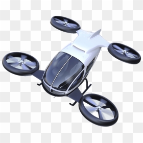 Flying Car With Big Rotary Wheels - Flying Car Png, Transparent Png - car wheel png