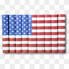 The Tragedy Of American Fiction By Prof - American Literature, HD Png Download - black and white american flag png