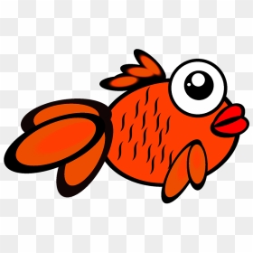 Thumb Image - Fisheye Cartoon, HD Png Download - gold fish png
