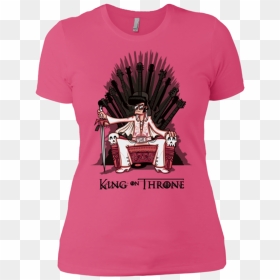 King On Throne Women"s Premium T-shirt - T-shirt, HD Png Download - king throne png