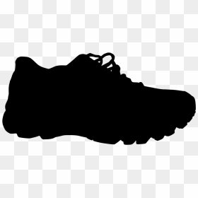 Running Shoes Silhouette, HD Png Download - sneaker png