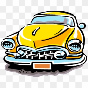 Cars Clip Classic Car - Clip Art Classic Cars, HD Png Download - classic cars png