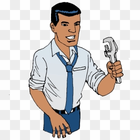 Cartoon, HD Png Download - wrench clipart png