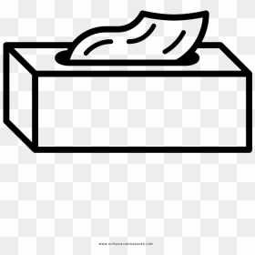 Tissue Box Coloring Page Clipart , Png Download - Tissue Box Coloring Page, Transparent Png - tissue box png