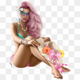 7plagechapeau - Fille Sexy Plage Centerblog Net, HD Png Download - sexy girls png