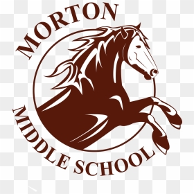 Morton Middle School Logo On Behance - Thornliebank Primary School, HD Png Download - behance logo png