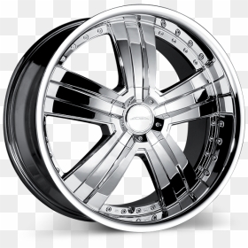 Deluxe C899 Chrome Wheels & Rims - Alloy Wheels, HD Png Download - car wheel png
