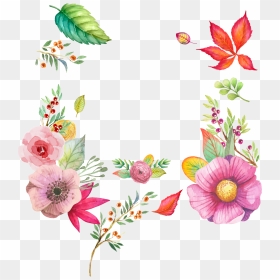 Watercolour Flowers Watercolor Painting, HD Png Download - flowers vector png