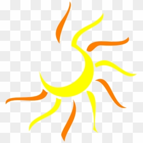 Transparent Sun Vector Png - Corner Sun Clip Art, Png Download - sun vector png