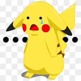 Pikachu Clipart Pikachu Face, Pikachu Pikachu Face - Sad Chibi Face, HD Png Download - pikachu face png
