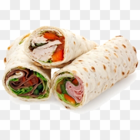 Wrap Rolled Sandwiches Definition, HD Png Download - tortilla png